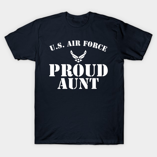 Best Gift for Army - Proud U.S. Air Force Aunt T-Shirt by chienthanit